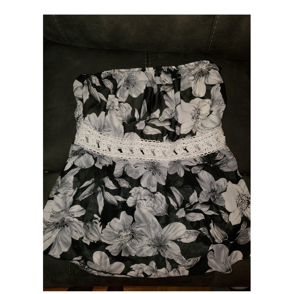 Beautiful Floral Tube Top